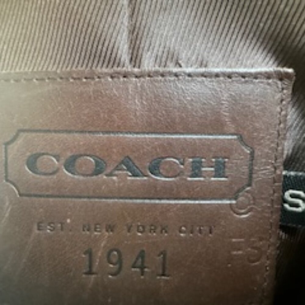 Coach Leather Jacket - Picture 2 of 5